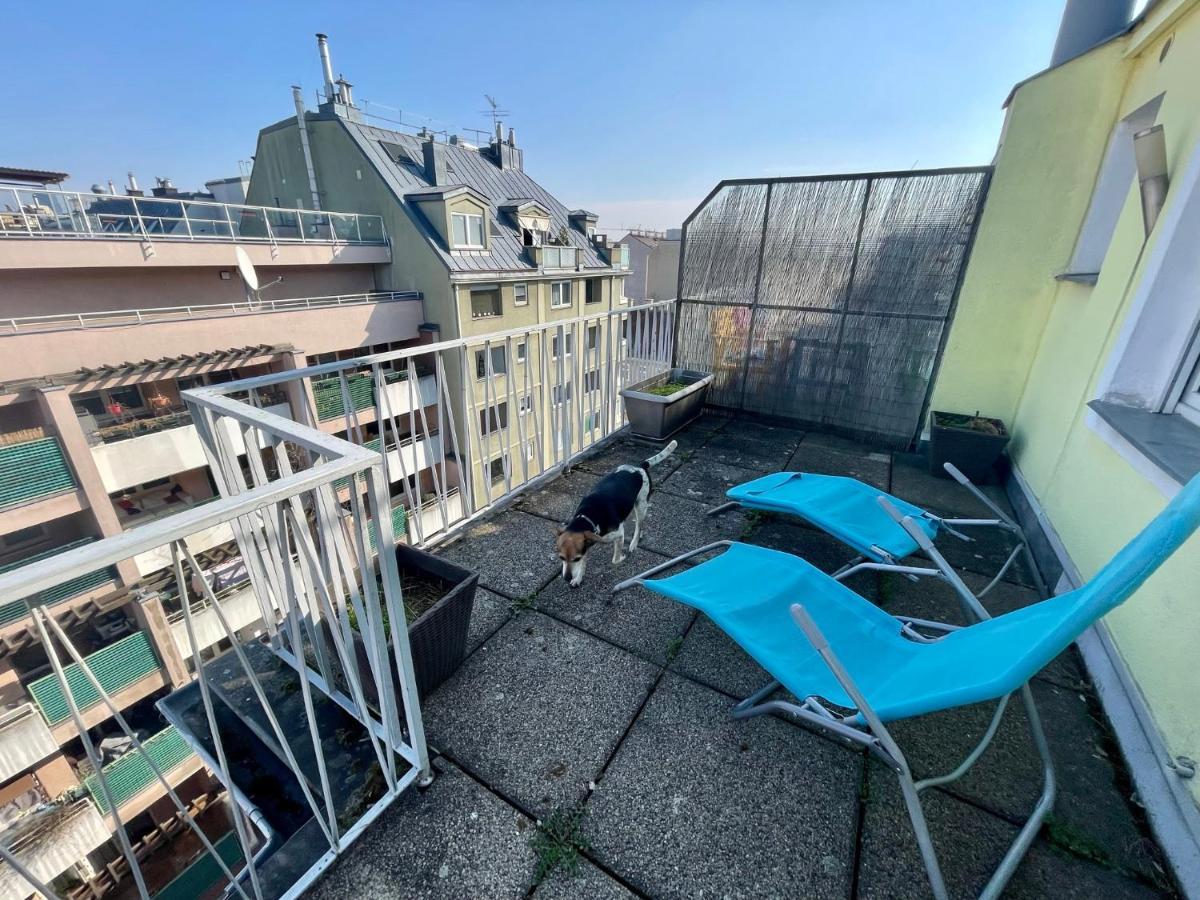 Cosy Flat With Huge Terrasse! Long Or Shortterm Apartment เวียนนา ภายนอก รูปภาพ